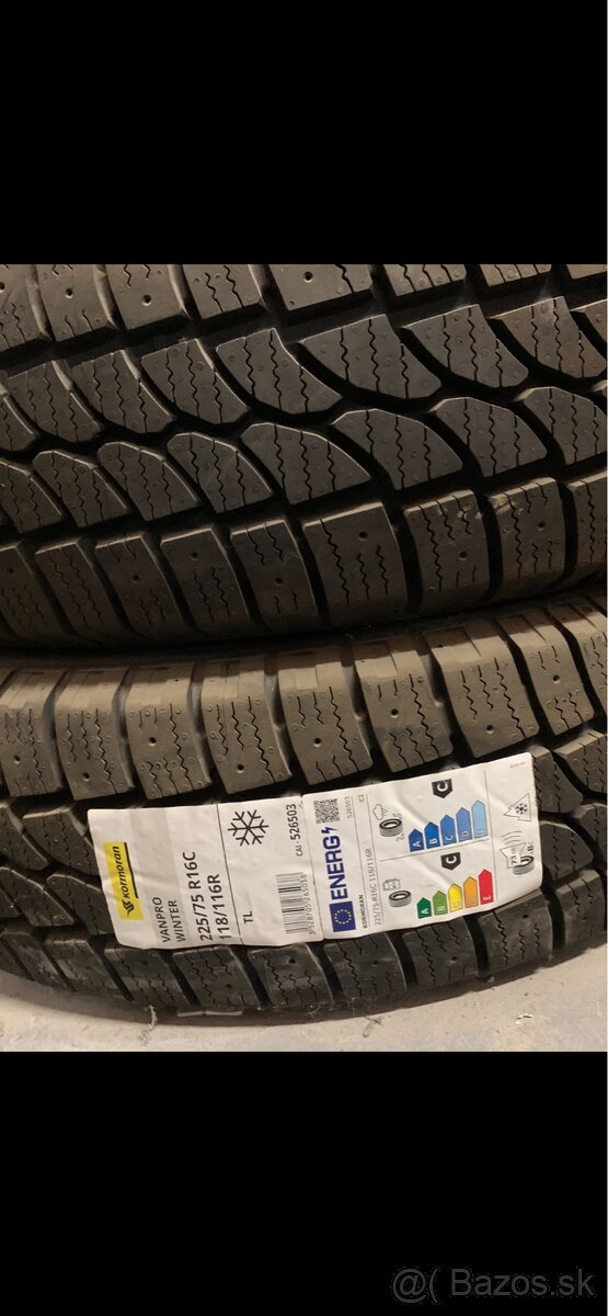 225/75 R16C zimne