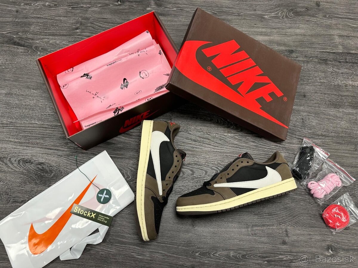 Jordan Travis Scott x Air Jordan 1 "Mocha" tenisky