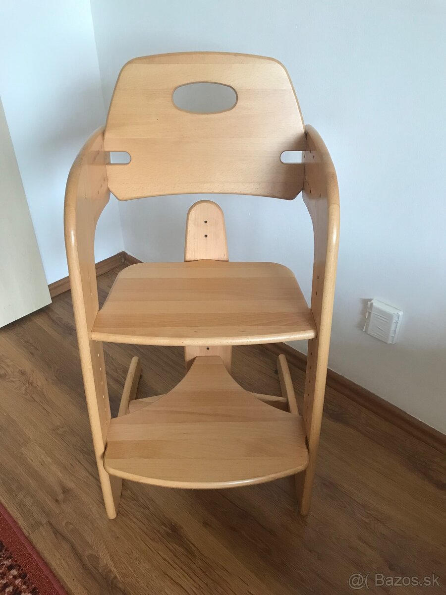 Detská rastúca jedálenská stolička