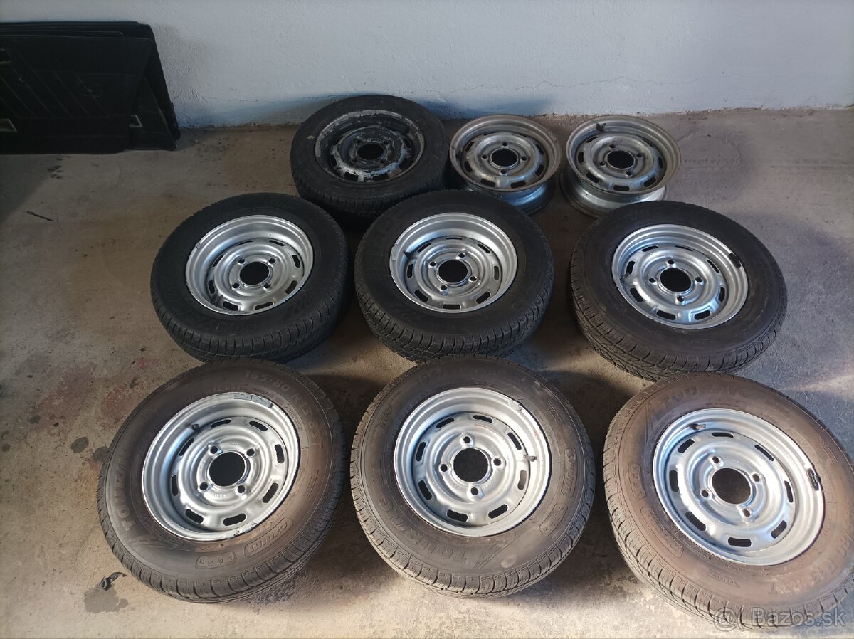 Predám prelisované disky na škodovku