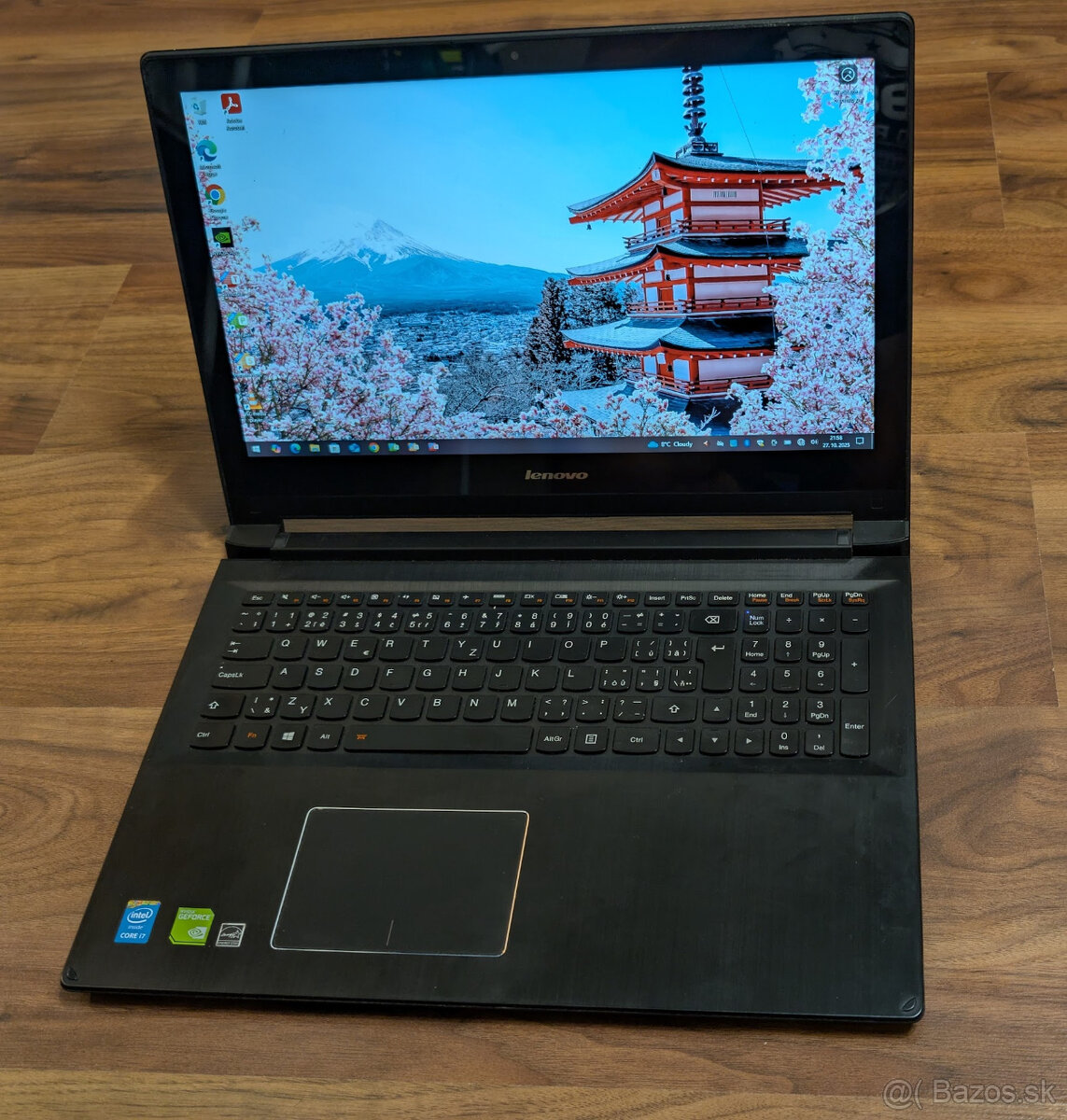 Lenovo Flex 2 Pro-15 - dotykový displej