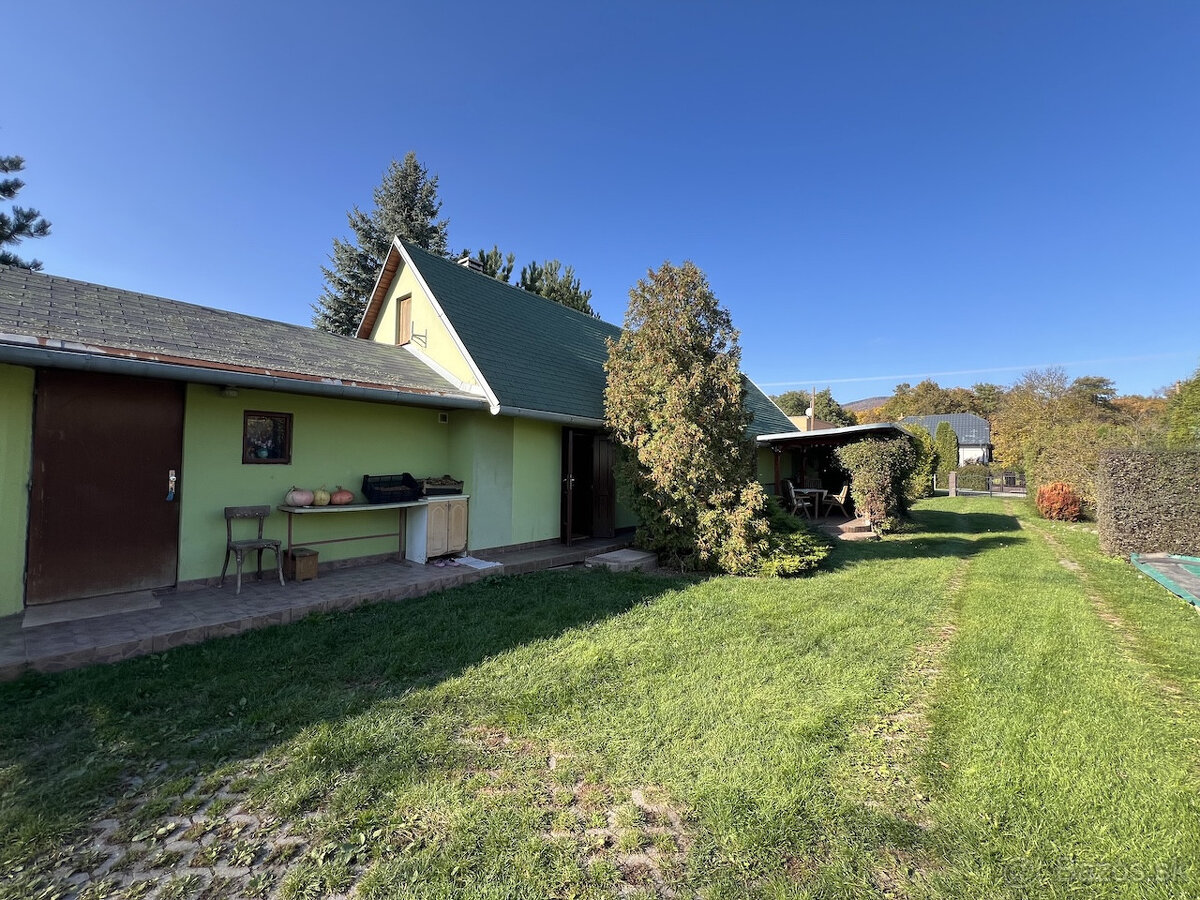 Na predaj rodinný dom v obci Bačkov