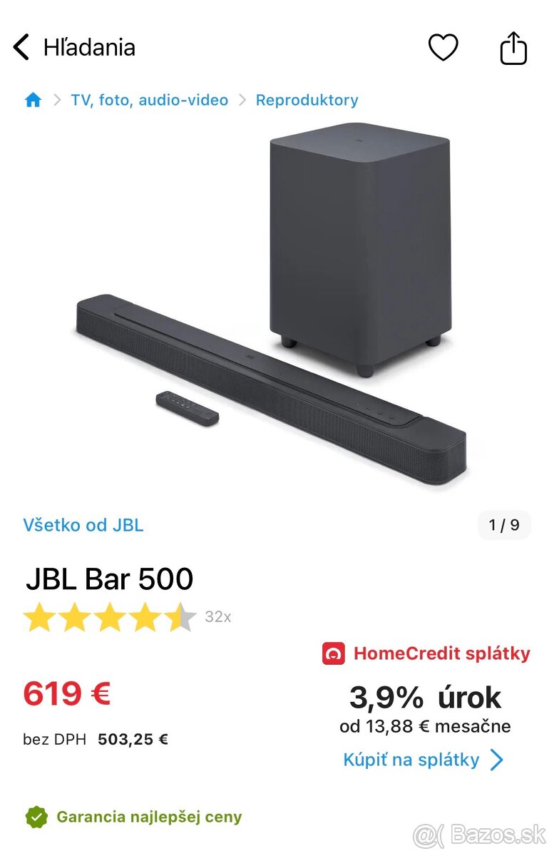 JBL Bar 500
