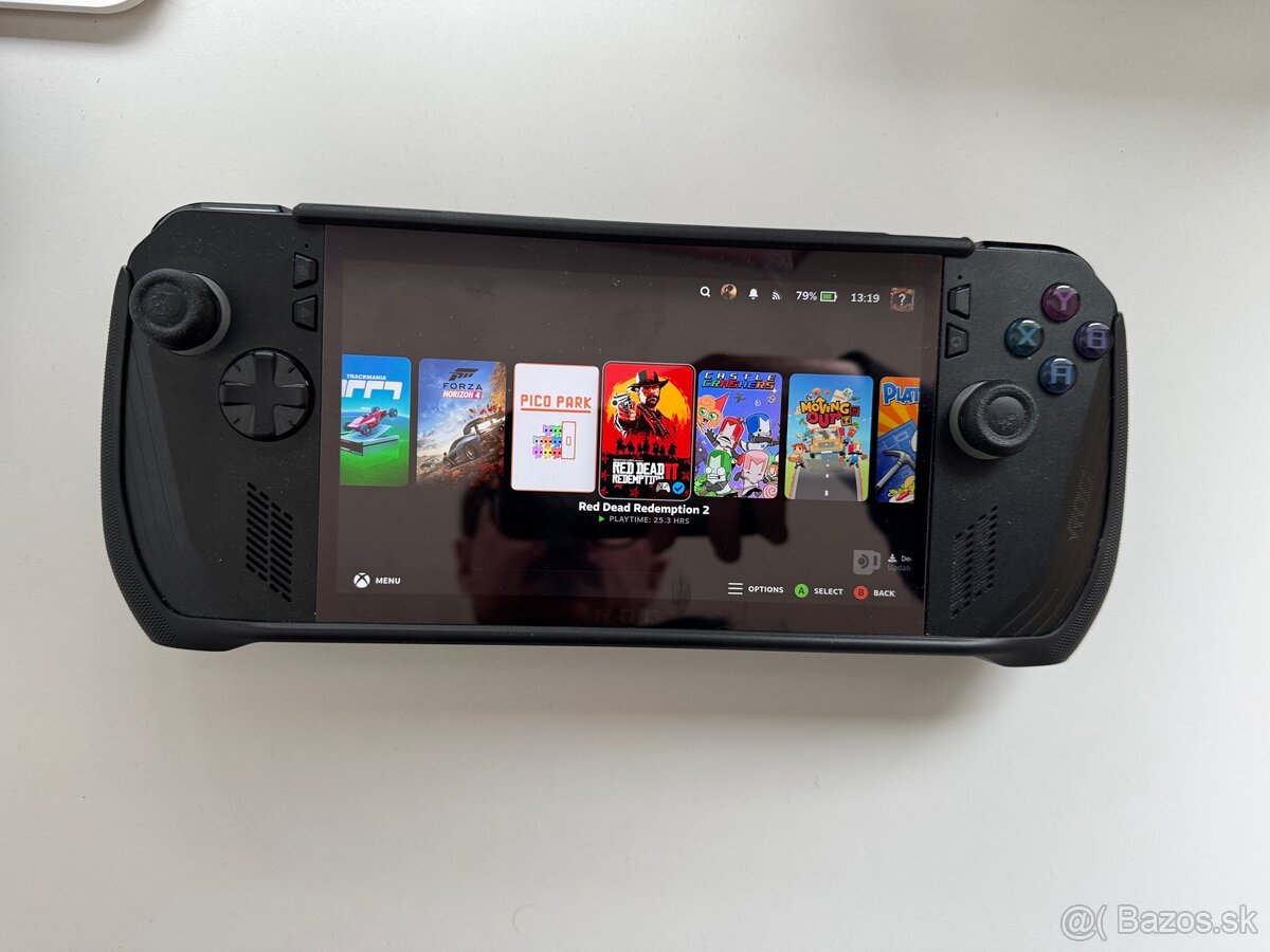 Asus ROG Ally X 1TB + 2 krabice + obal + dock