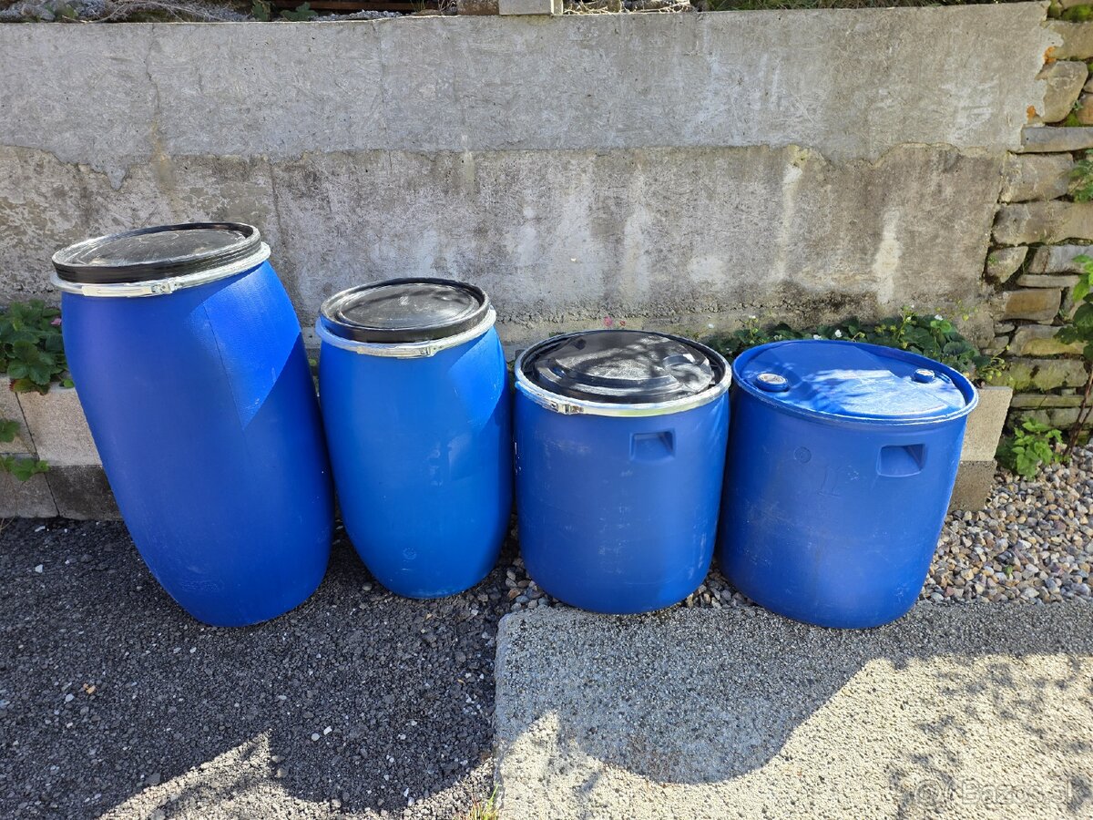 Plastové sudy 150L - 120L