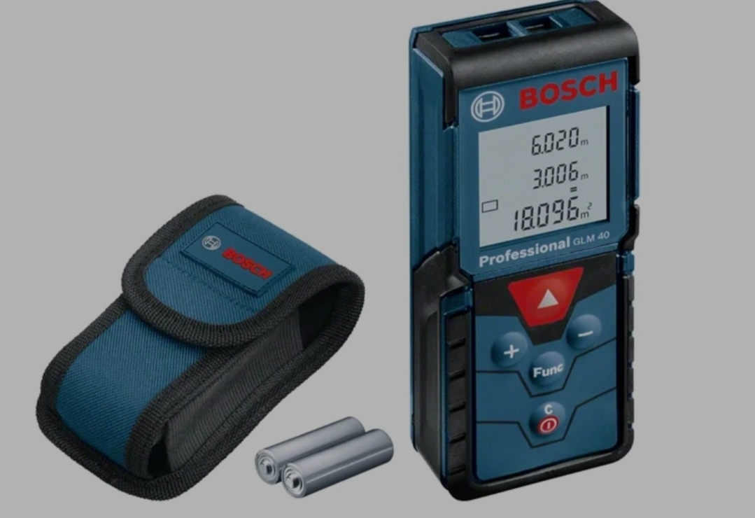 laserový merač vzdialeností Bosch GLM 40 Professional.