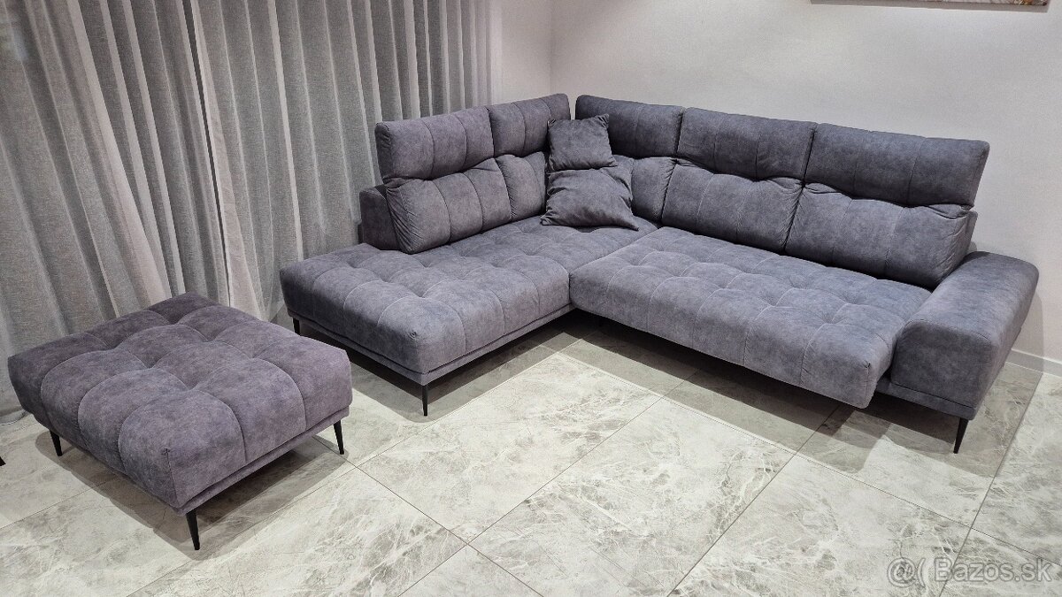 Luxusná rohová sedačka AUTENTICO s dopravou zadarmo