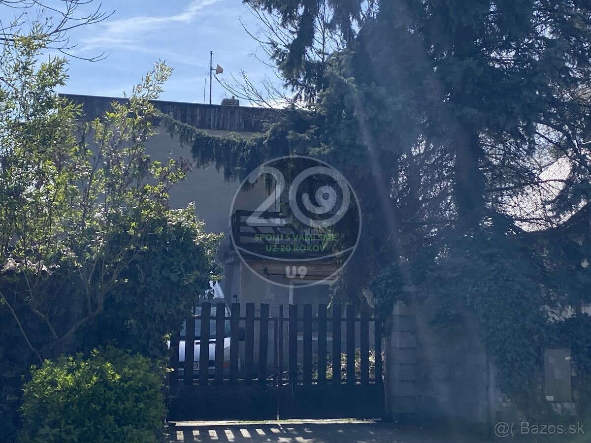 Dražba rodinného domu v Radvani nad Dunajom