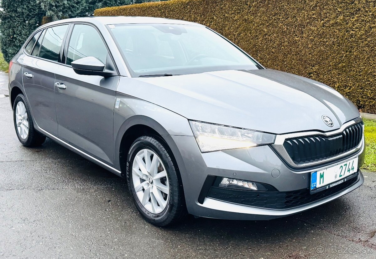 Škoda Scala 1,0 TSI 12/2021,81 KW,AUTOKLIMA,LED,6-s