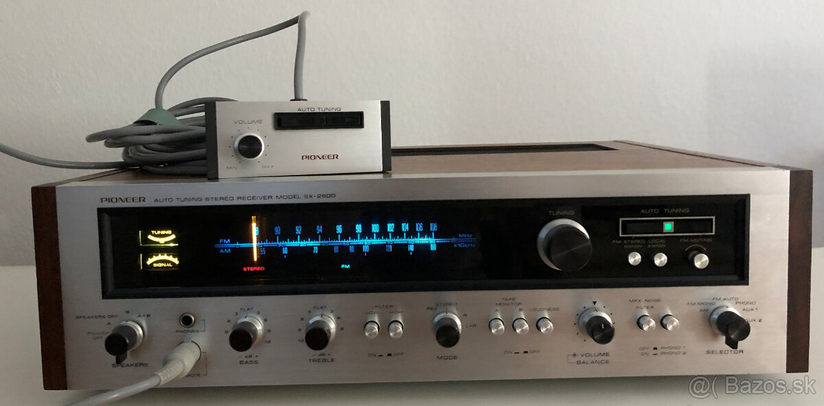 Pioneer SX 2500 AutoTuning s dialkovym