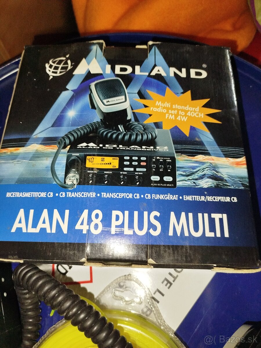 Predám vysielačky DANITA a MIDLAND