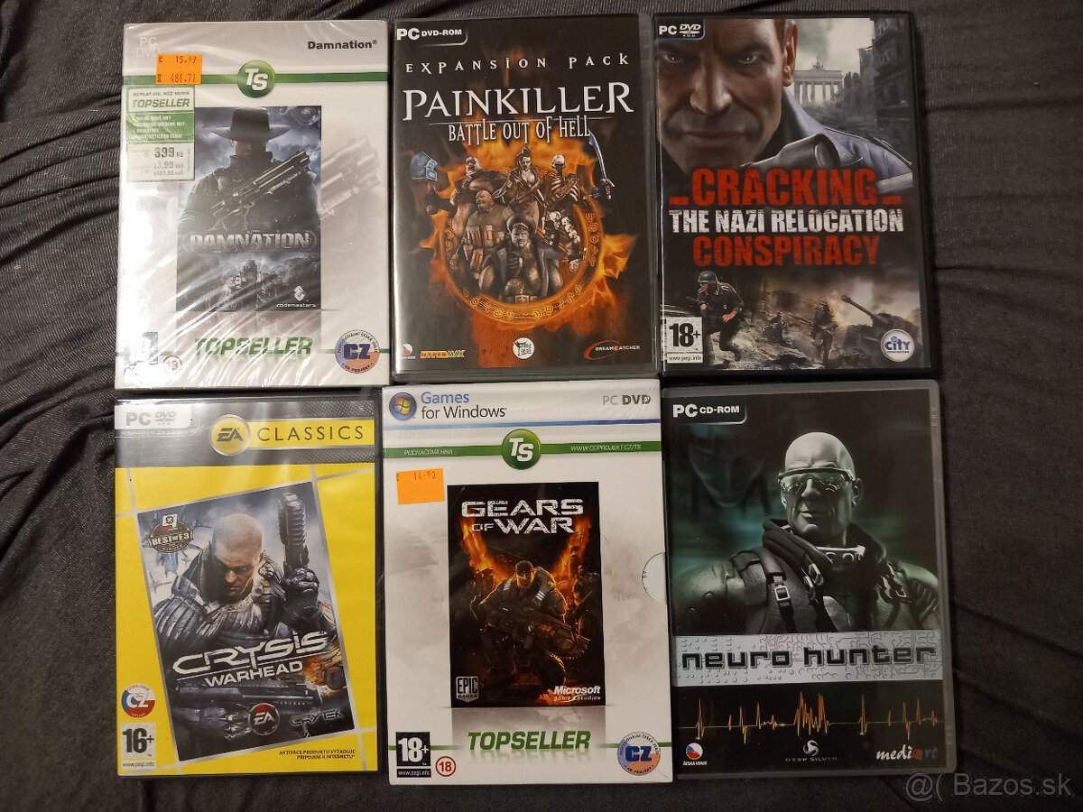 Predám rôzne originál hry na PC