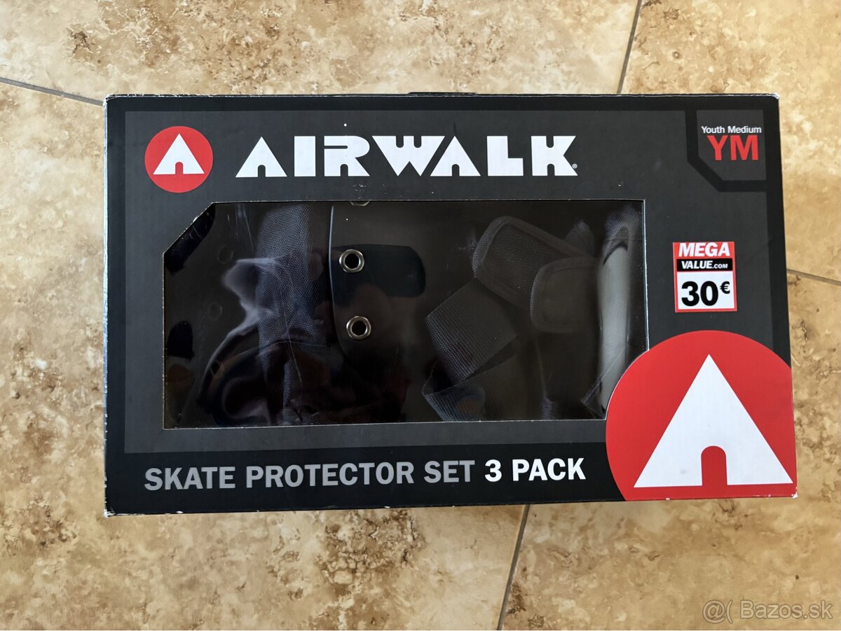 Chrániče Airwalk set 3 kusy