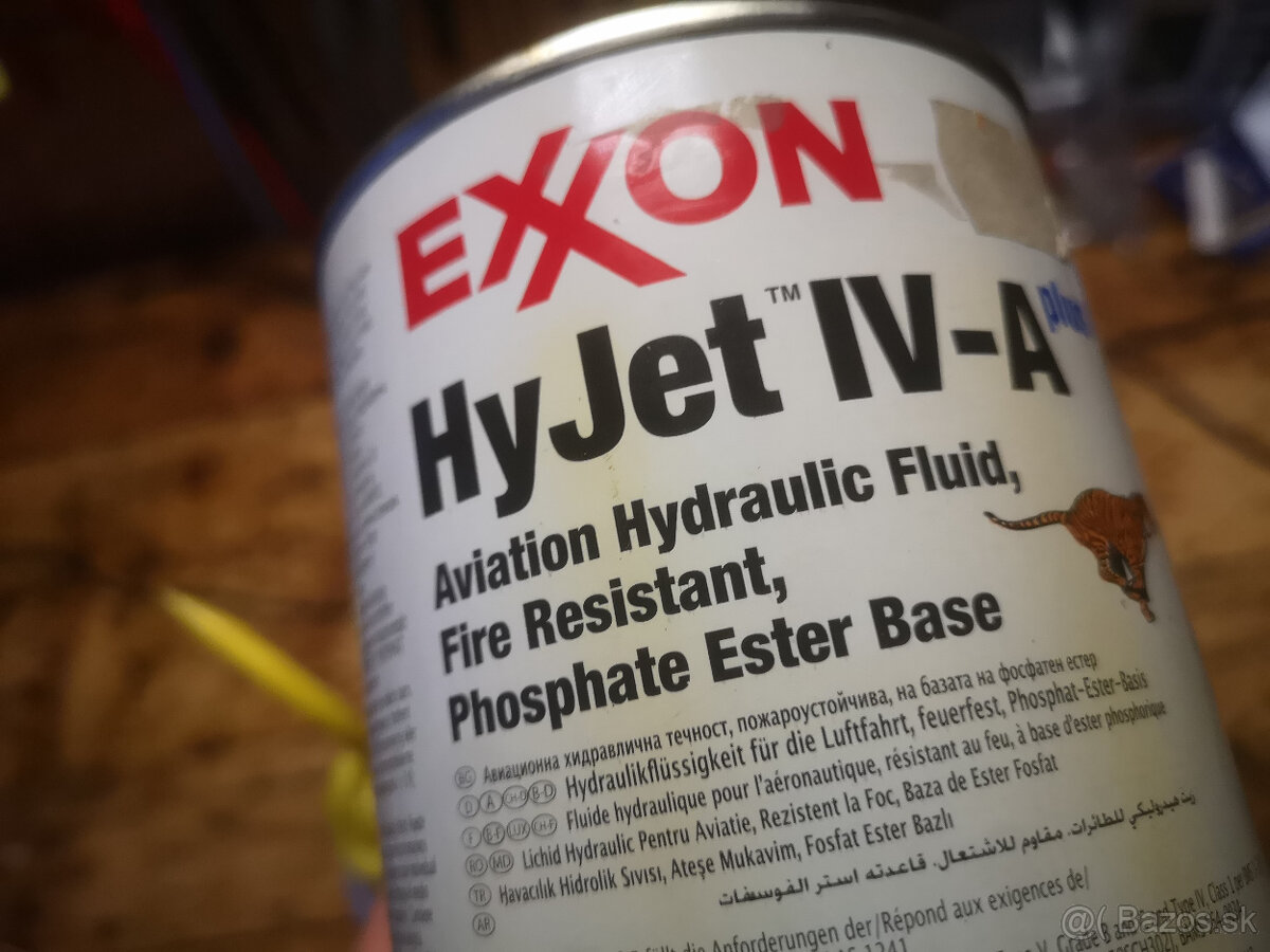 Letecká hydraulická kvapalina EXXON HyJet IV-A plus
