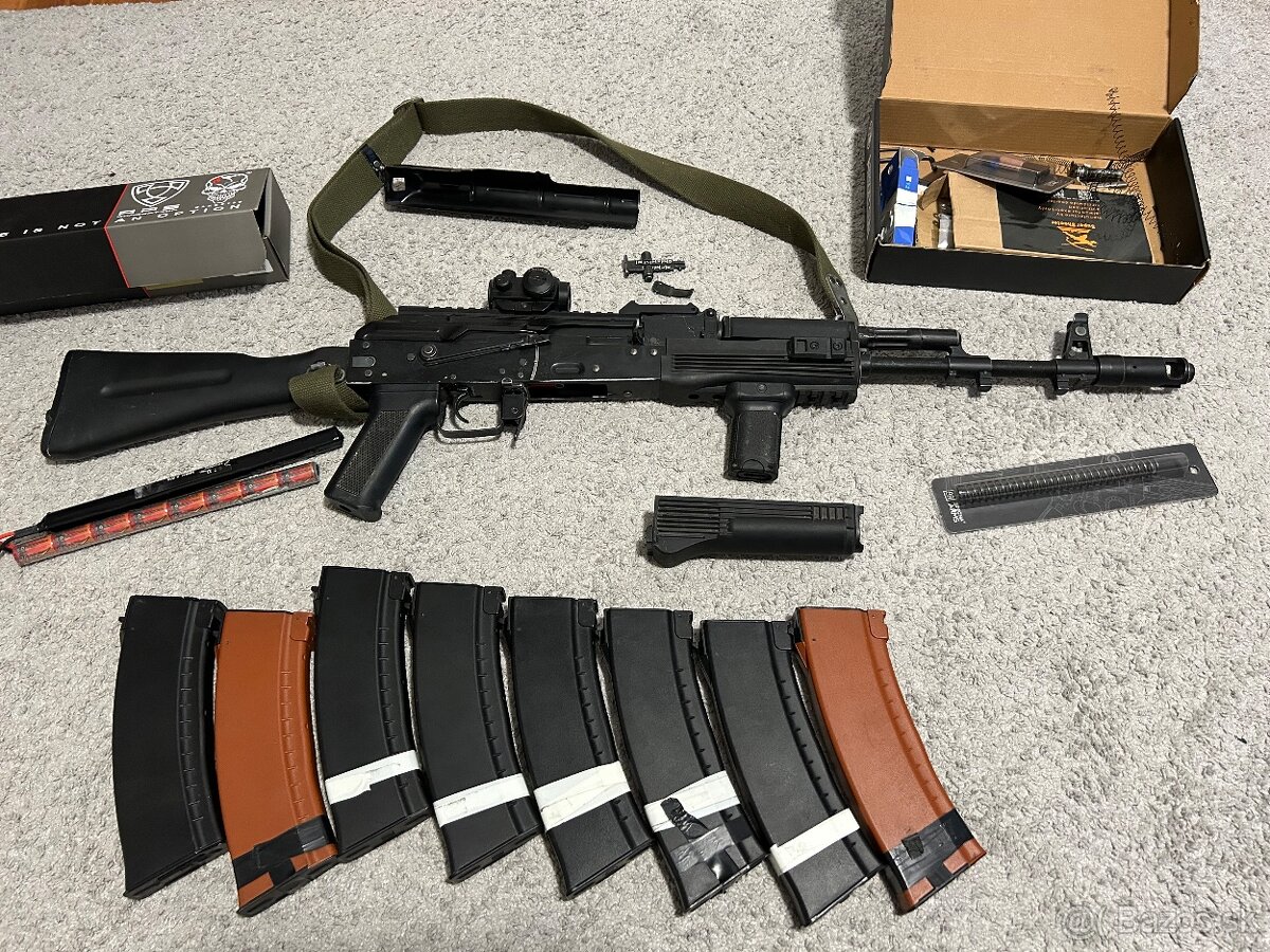 Predám airsoftovú zbraň AK74