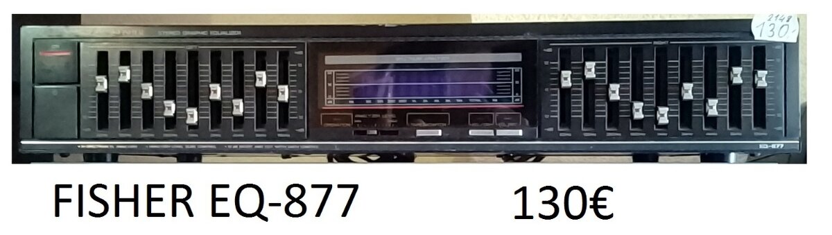 predám fisher eq 877