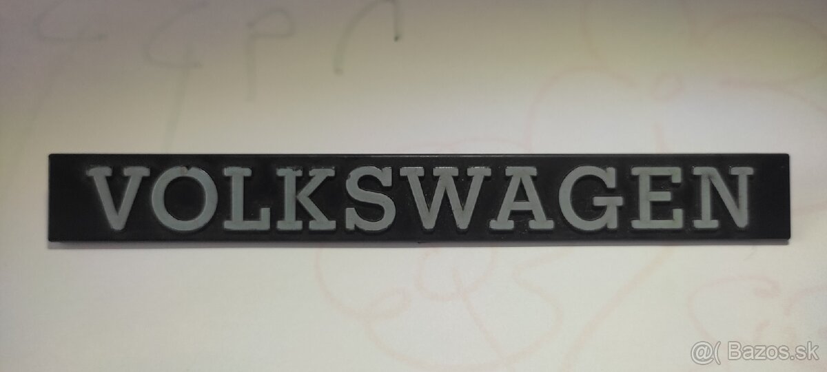 PREDANÉ Znak - emblem Volkswagen