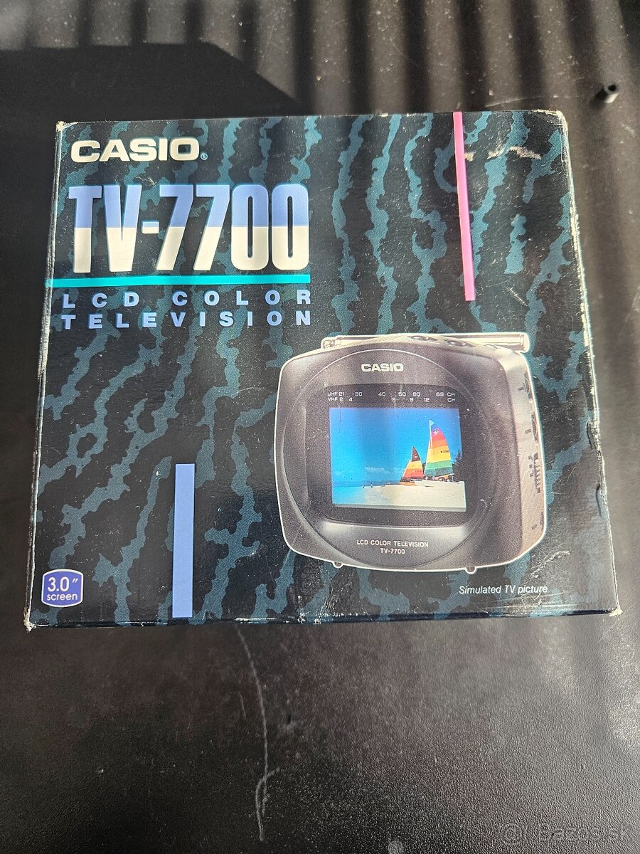 Predám funkčný mini TV casio