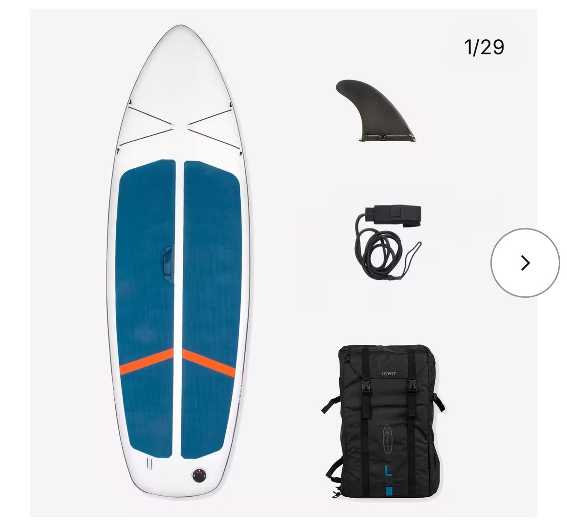 Paddleboard, nový