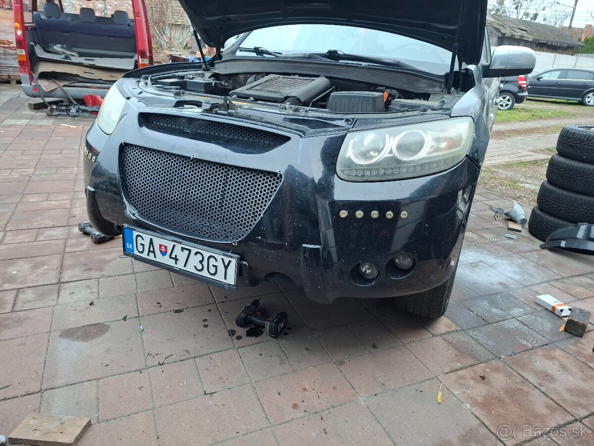 Predam predný tuningovi nárazník hyundai santafe 2