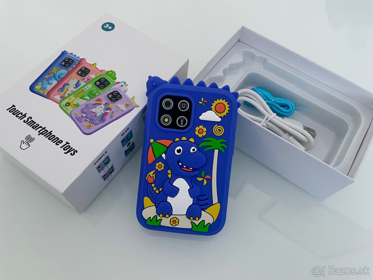 Detský smartphone Dino s pamäťovou kartou