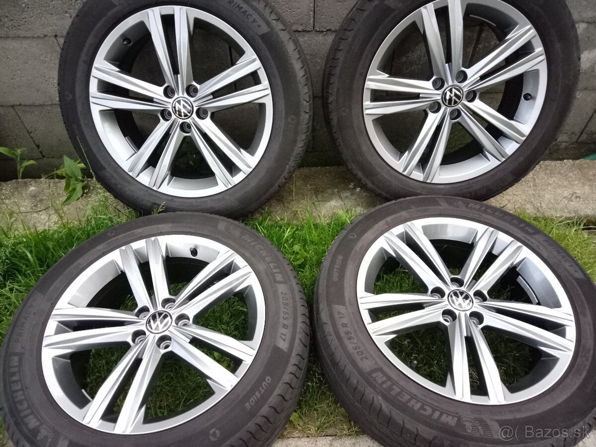 VW T-cross Taigo 17"...205/55 R17 orig.hliník.disky Sebring