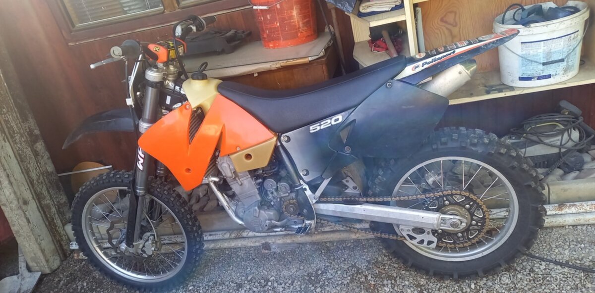 KTM 520 EXC 2004