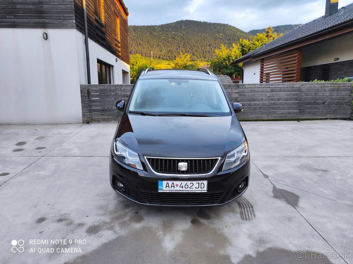 Seat Alhambra 2.0TDI 103KW, 7 miest, 11/2013, DSG, tazne, 7N