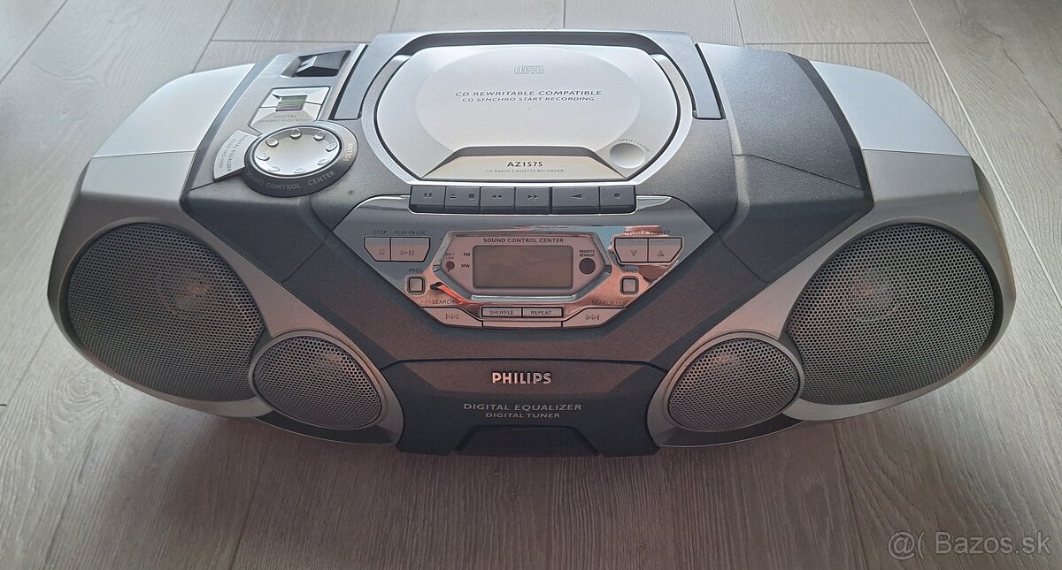 Philips AZ1575/14 rádio, CD, kazeta