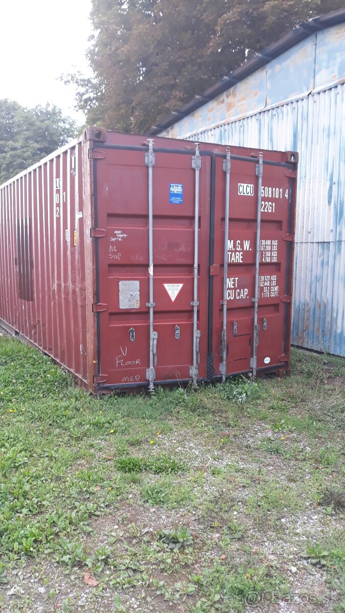 Lodný kontajner na skladovanie - prenájom