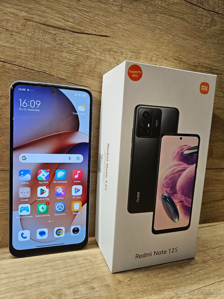 Predám Xiaomi Redmi Note 12 S, 256gb, TOP STAV