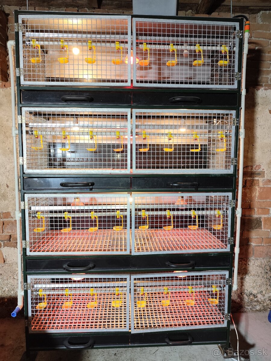 Špičkové odchovne pre hydinu – komplet vybavené