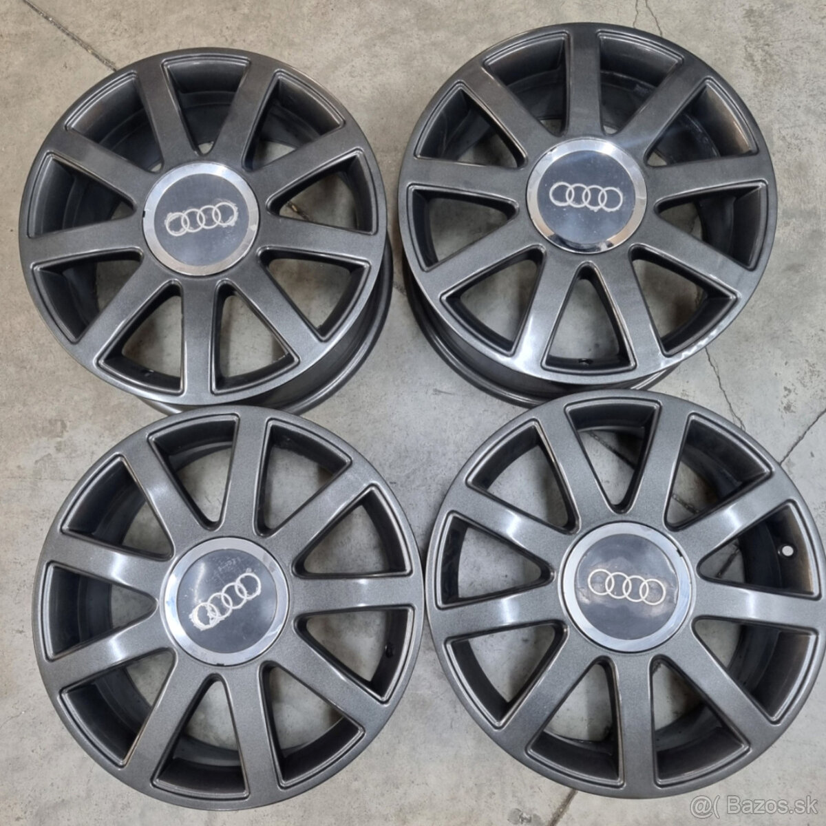 Hliníkové Audi disky 5x112 R17 7,5J ET43