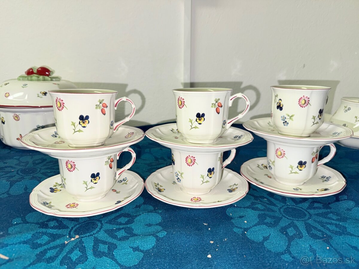 Villeroy Boch Petite Fleur ranajkova kavova suprava salok