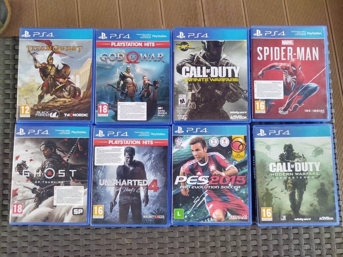 PS 4 hry