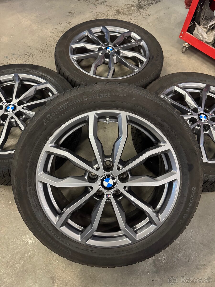 hliníkové disky BMW r18, Zimné continetal 205/55 R18