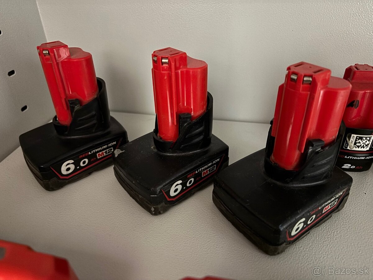 Rezervované Predám Batérie Milwaukee 6Ah
