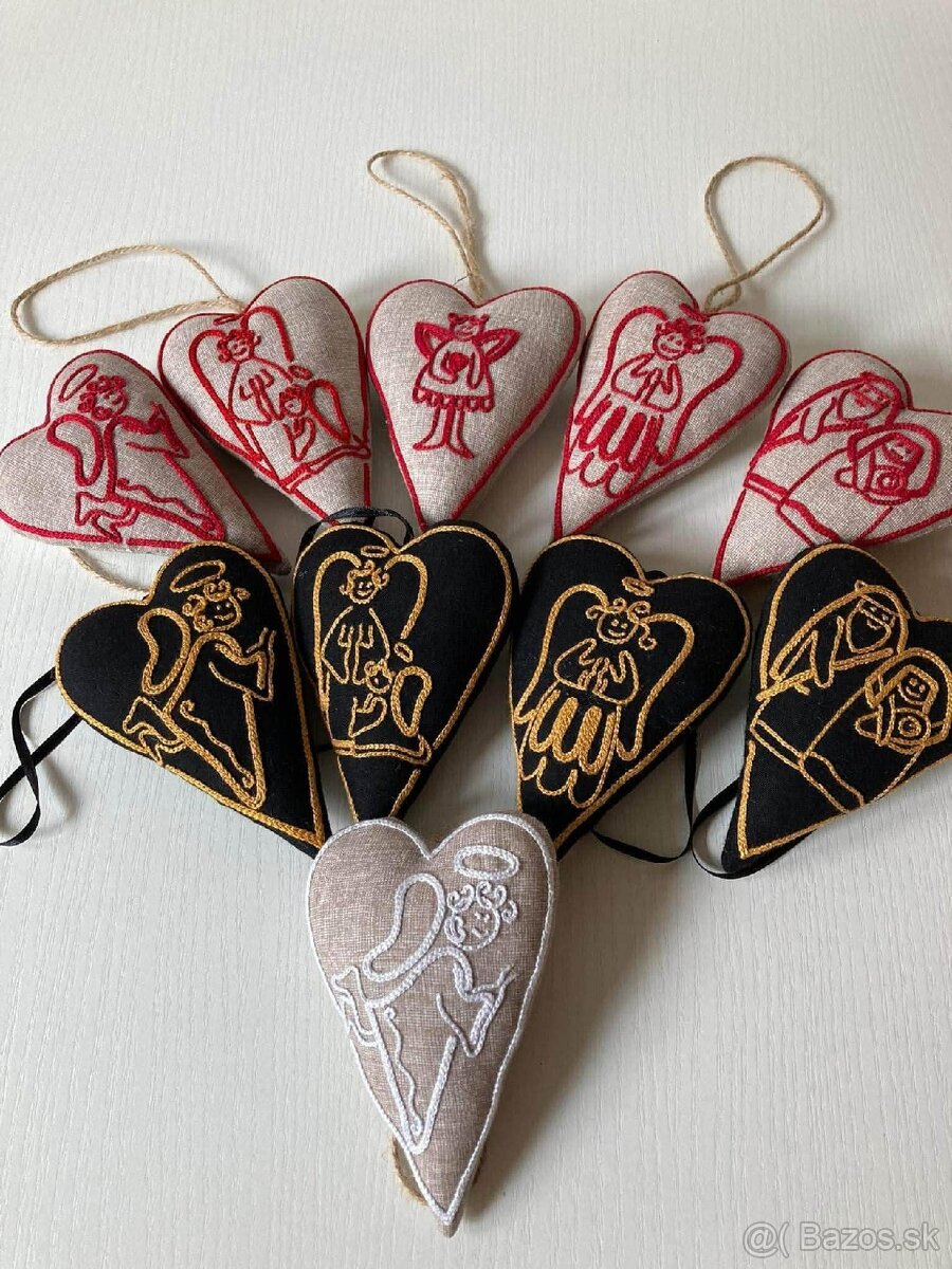 Vianočné srdiečka