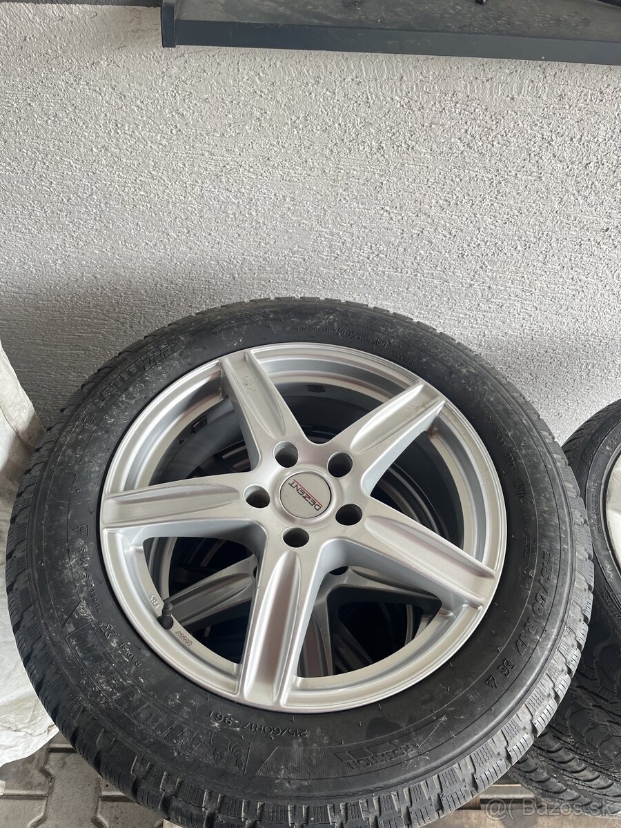 Predám kolesa 5X114.3 ET40 R 17 dezent