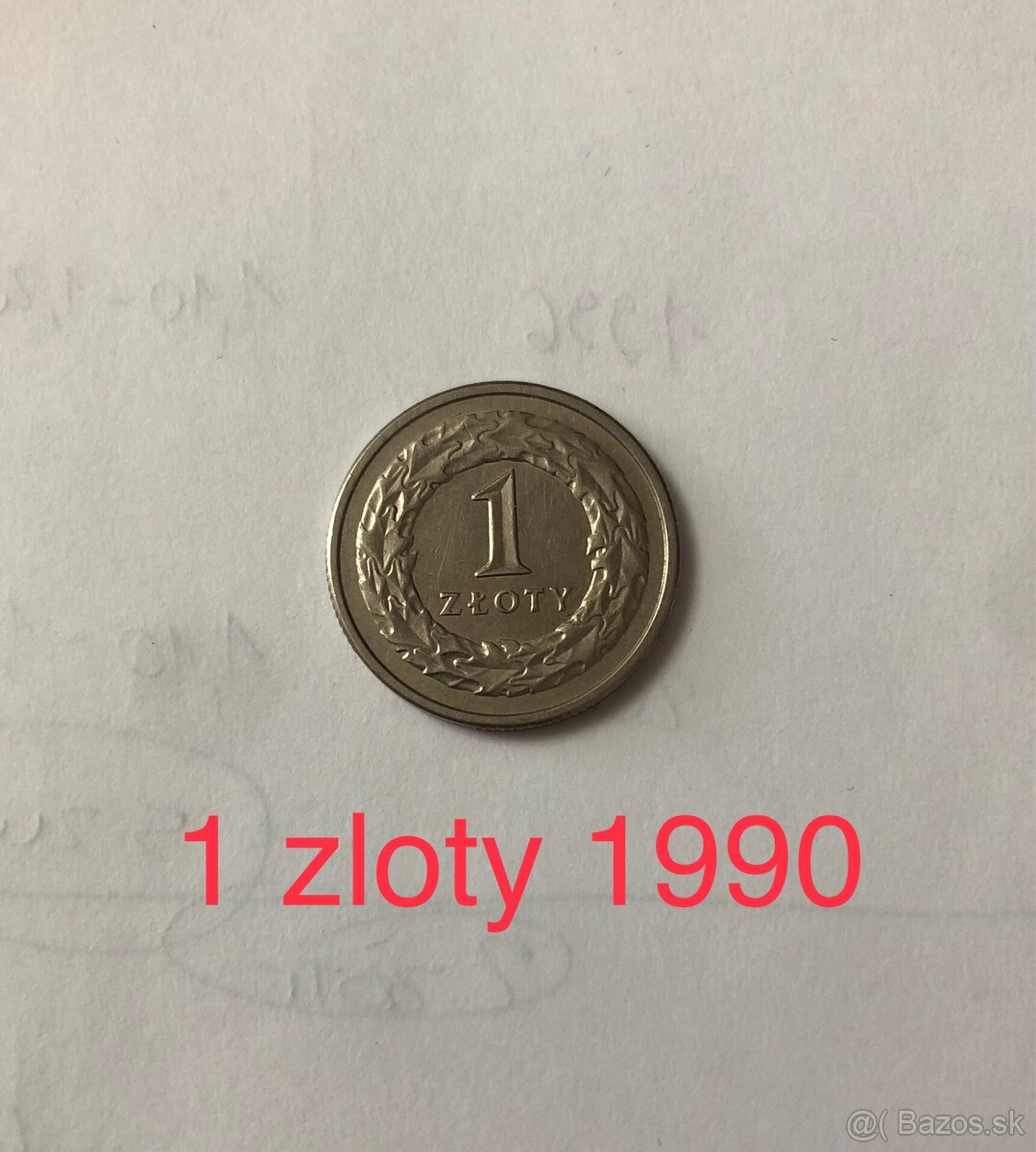 1 zloty 1990