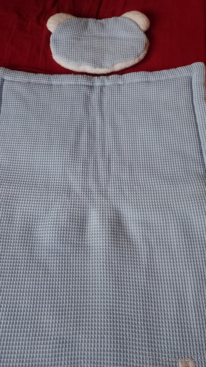 Vankus s paplonom pre babatko