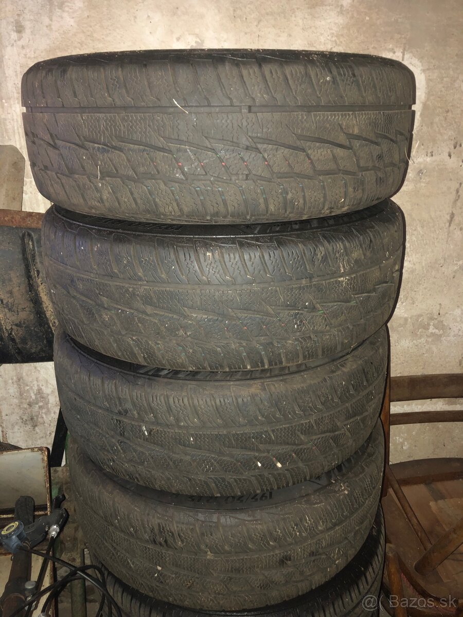 Predám sadu kolies zimných