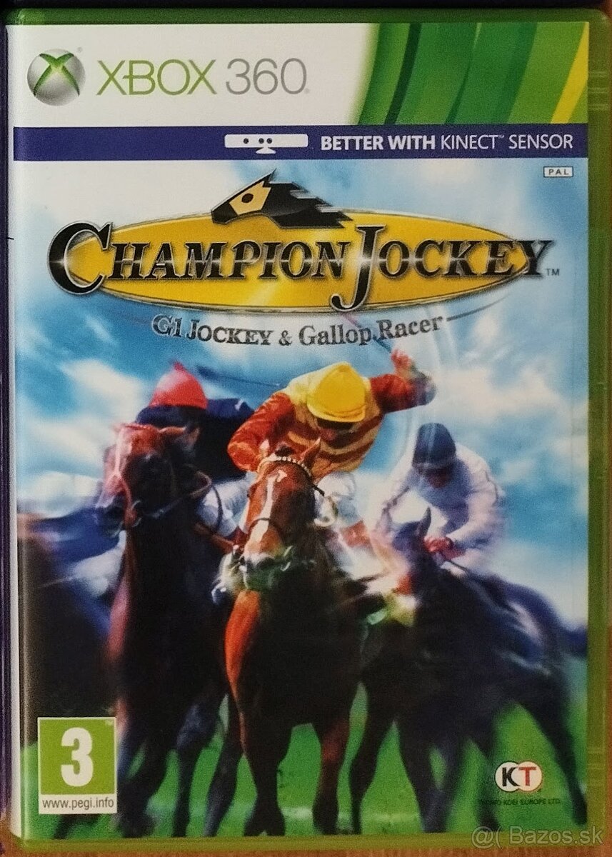 Champion Jockey Kinect hra xbox360