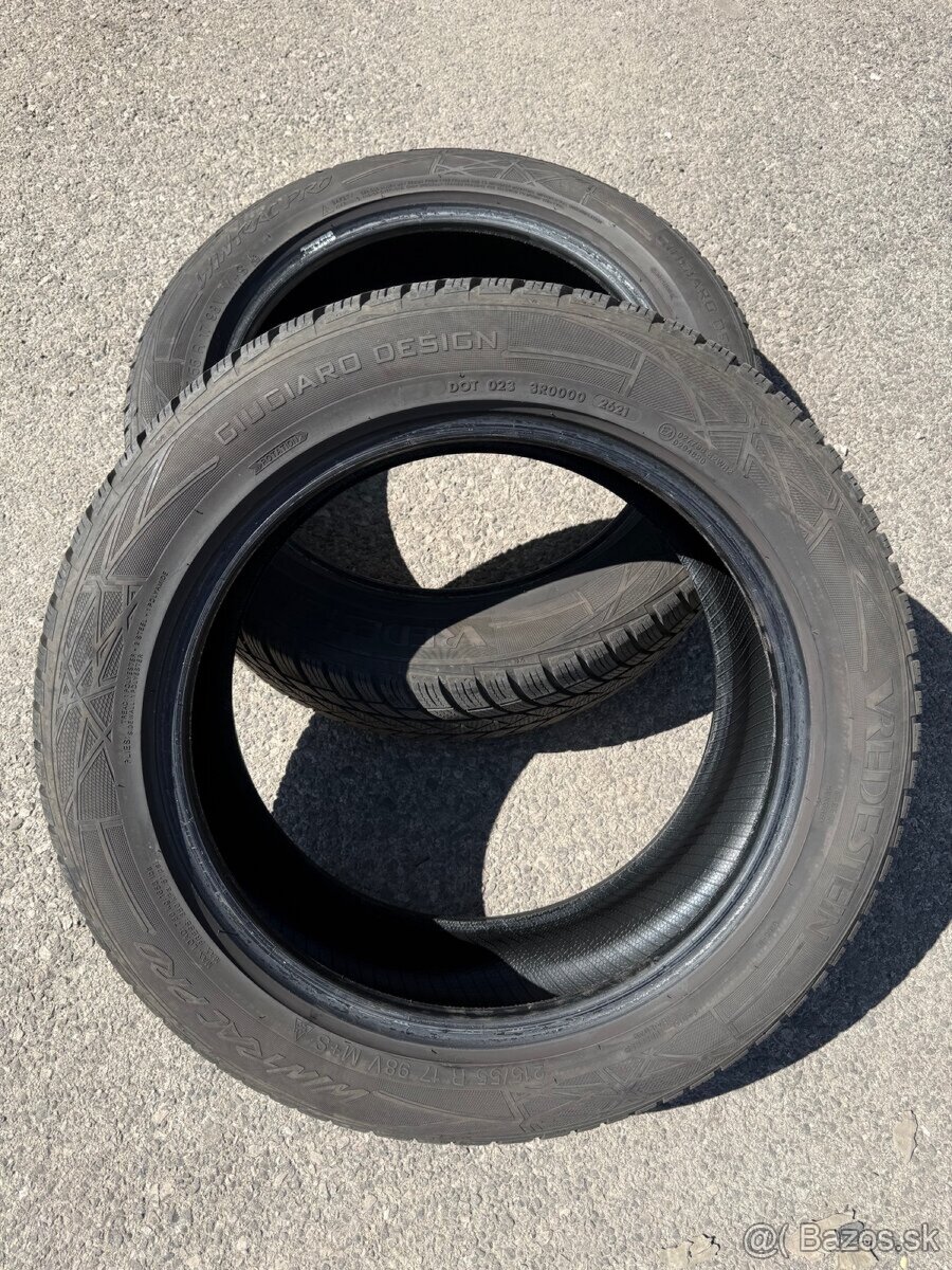 215/55 R17 Vredestein 2 ks