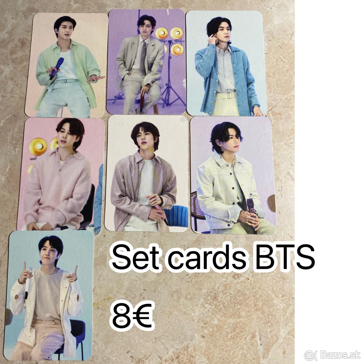 Set cards BTS