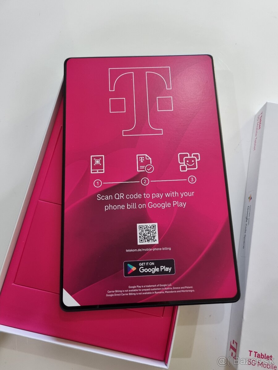T-tablet 6/128GB,10.4", nepoužitý