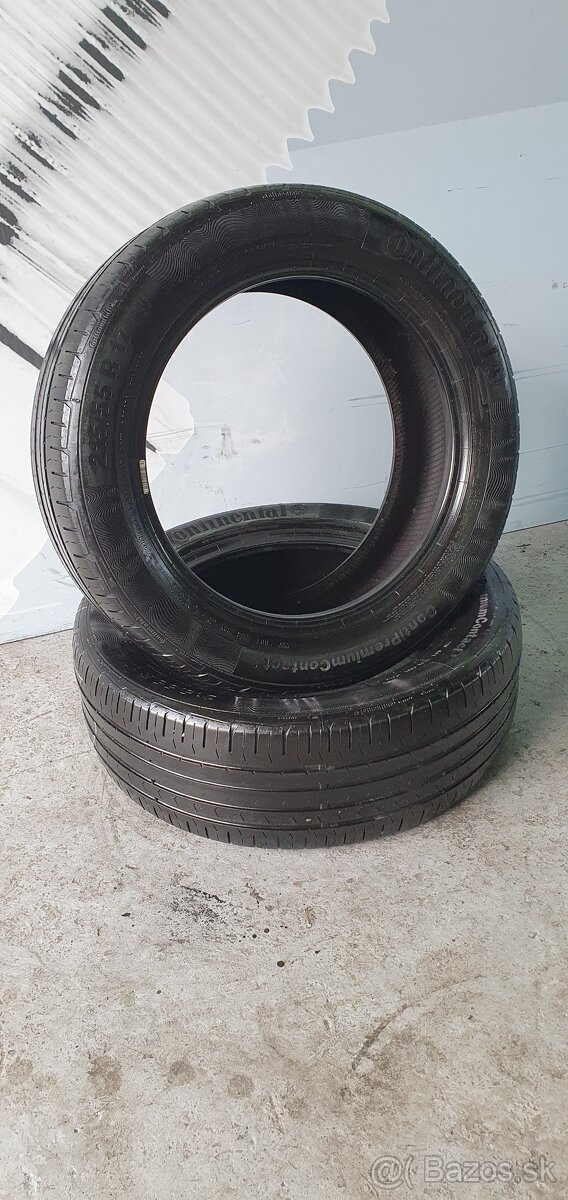 ☎️ ✅Continental Contipremuiumcontact5 215/55 r17 ☎️ ✅letne