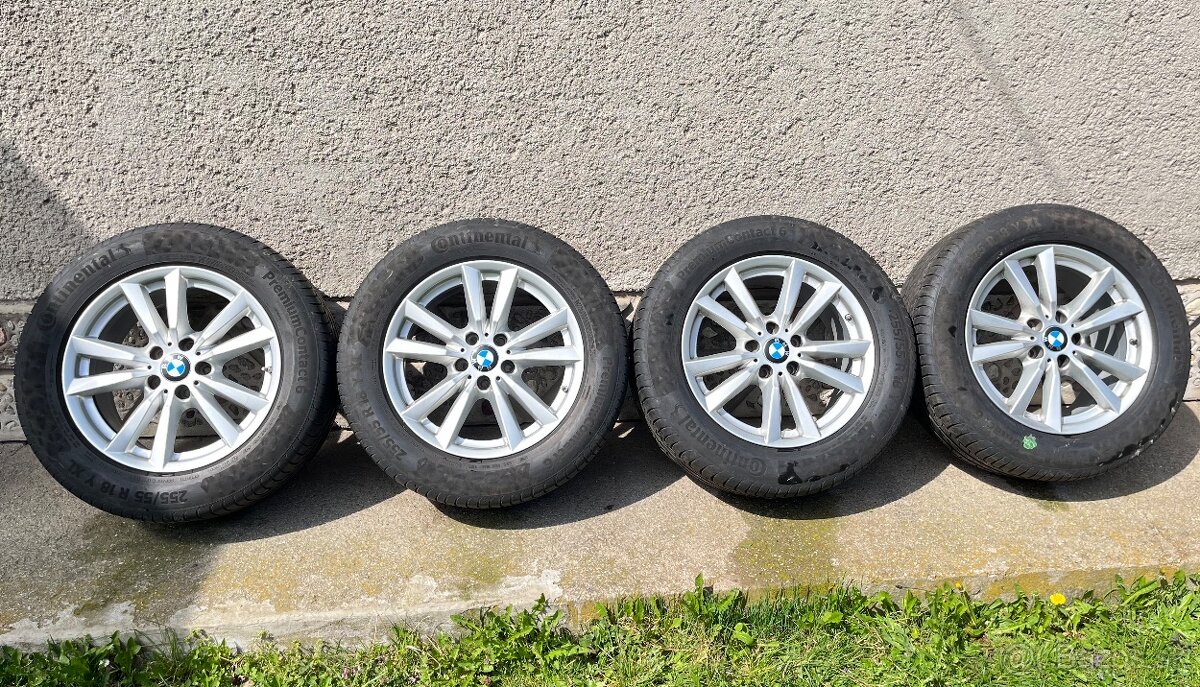 BMW disky R18 5x120 letné pneu 255/55 r18
