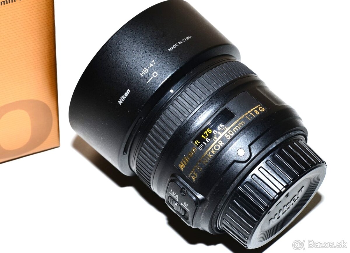 Nikon AF-S 50mm f/1,8G FX Nikkor