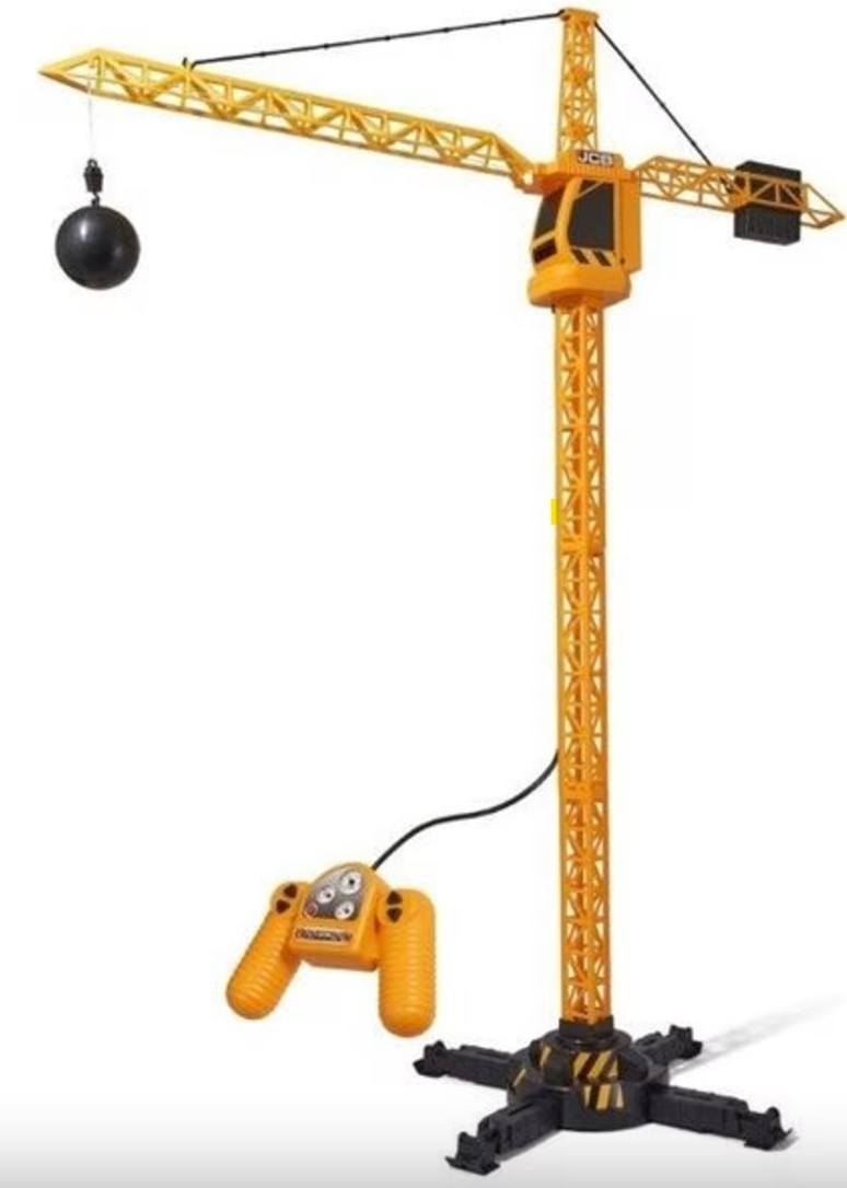 Žeriav JCB na diaľkové ovládanie